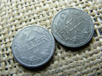 2 fillér 1916, pár