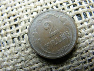 2 Fillér, 1926, Magyar Királyság