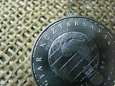 Fehér Gólya Ezüst 200 Forint, 1992, Próbaveret