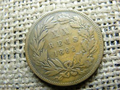 Portugália 20 Reis, 1882