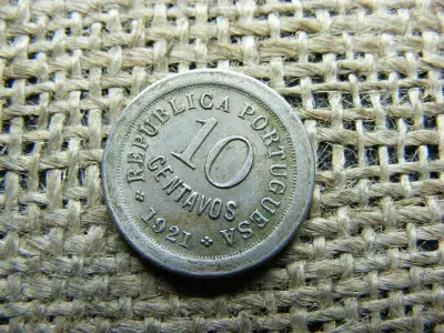 Portugália 10 centavos, 1921