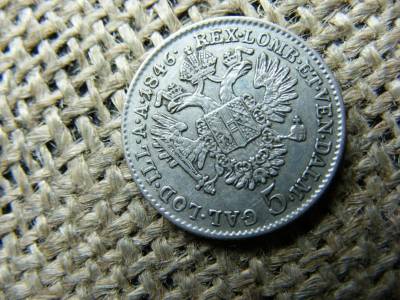 Ezüst 5 krajcár, 1846, Habsburg