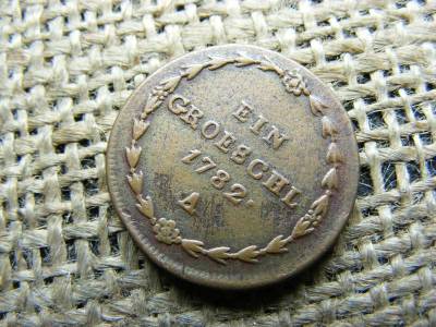 1 groschen érme, 1782, Habsburg