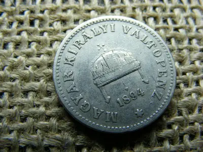 20 fillér, 1894, korona pénzrendszer