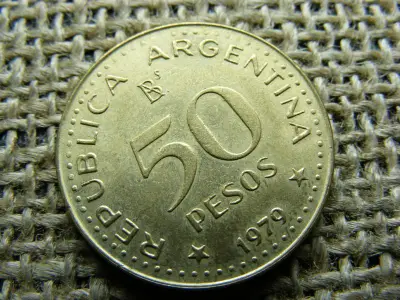 Argentína 50 pesos, 1979