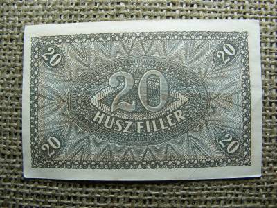 20 filléres bankjegy, 1920, 22-es sorozat