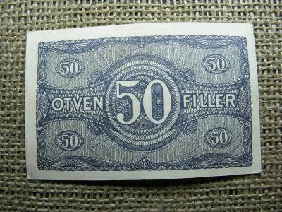 50 fillér bankjegy, 1920, 15. sorozat