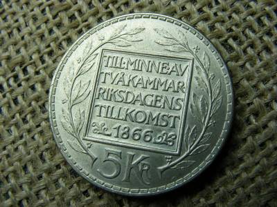Ezüst 5 korona, 1966