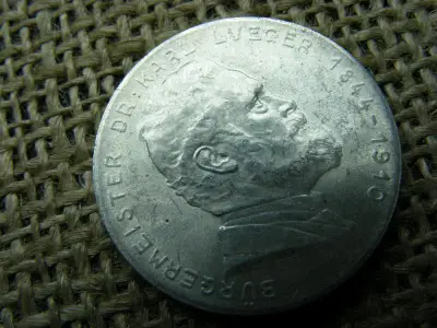 Ezüst 2 schilling, 1935, Ausztria