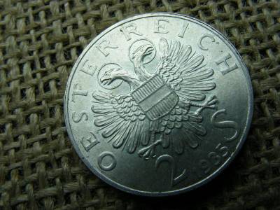 Ezüst 2 schilling, 1935, Ausztria