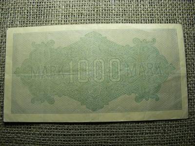 1000 márka bankjegy, 1922, Németország