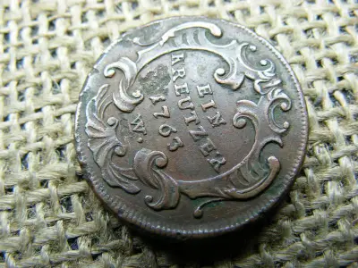 Mária Terézia 1 krajcár, 1763, w