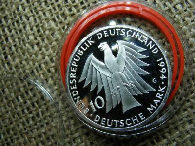 Ezüst 10 márka, 1994, g PP