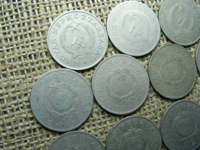 2 forintos érmék sorozat, 1950-1966, 1958 nélkül