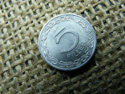 5 fillér, 1965, magyar érme