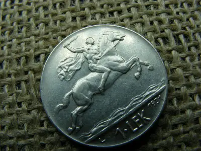 Albánia 1 lek, 1931