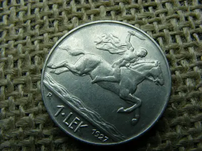 Albánia 1 lek, 1927