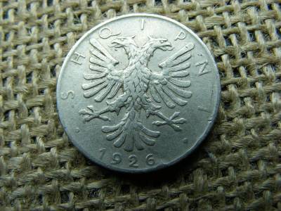 Albánia 1/2 Lek, 1926