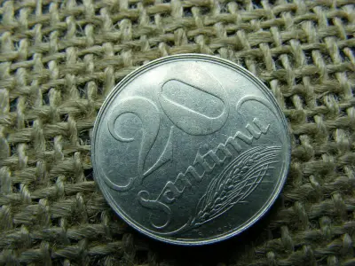 20 Santimu, 1922, Franciaország