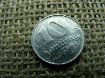 10 Santimu, 1922, Litván érme