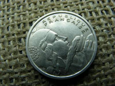 100 frank, 1958, ritka