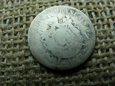 Francia 1 frank, 1867, ezüst