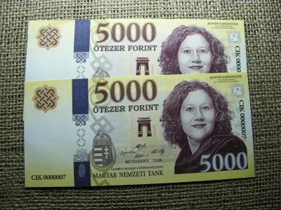 Magyar Kétfarkú Kutya Párt Fantázia Bankjegy, 5000 Forint