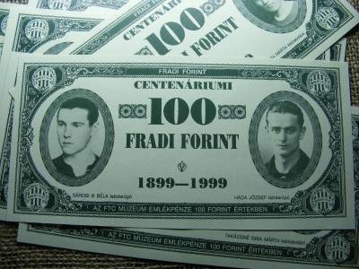 Centenáriumi Fradi Forint, 1899-1999