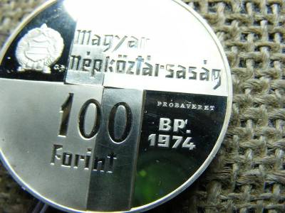 100 forintos próbaveret, 1974, 50 vert darabszám