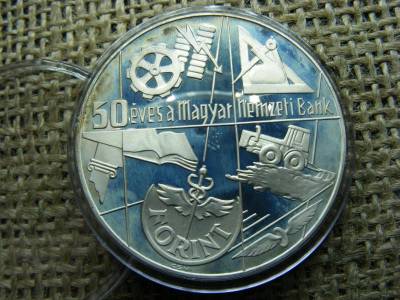 100 forintos próbaveret, 1974, ezüst, ritka