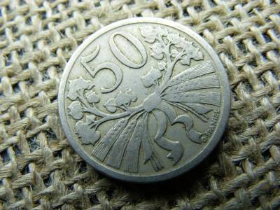 Csehszlovákia 50 halierov, 1921