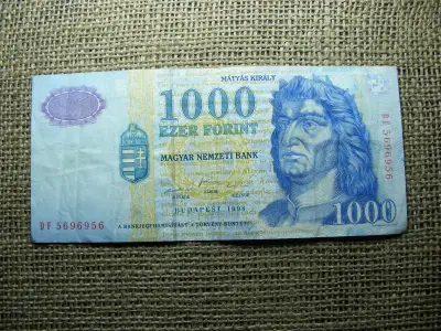 1000 forintos bankjegy, 1998, DF sorozat