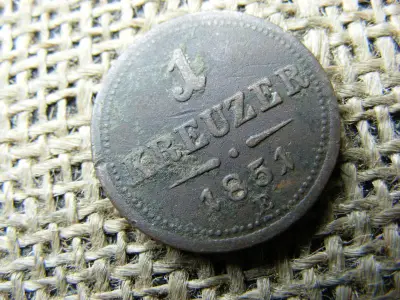 1 krajcár 1851 E, Ferenc József