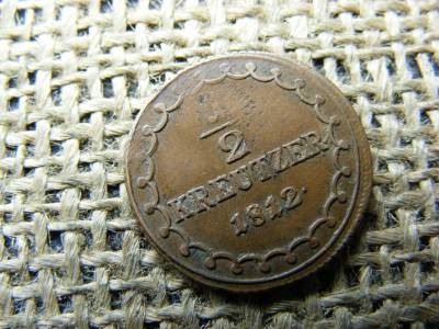 1/2 Krajcár, 1812, S