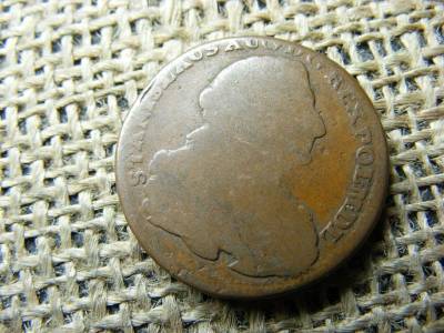 Lengyel 3 groszy érme, 1766