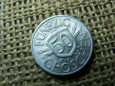 50 Groschen, 1955, Ausztria