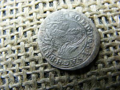 Lipót poltura, 1696, ezüst