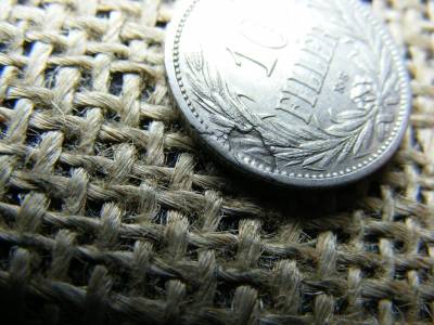 10 fillér, 1908, verdehibás, hengerelési hiba