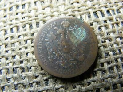 1 krajcár 1861 B, Ferenc József korona