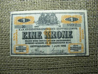 Ostffyasszonyfa 1 korona, 1916, Adamo HHO-2.3