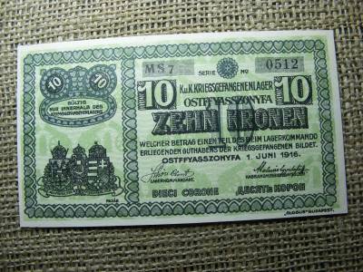Ostffyasszonyfa 10 korona, 1916, Adamo HHO-2.6.2