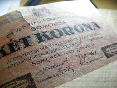 Somorja 2 korona bankjegy, 1916, Adamo HHS-1.5.1