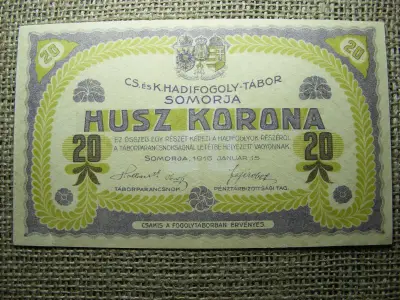Somorja 20 korona, 1916, Adamo HHS-1.8