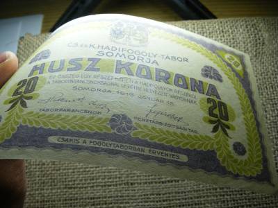 Somorja 20 korona, 1916, Adamo HHS-1.8