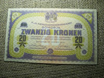 Somorja 20 korona, 1916, Adamo HHS-1.8