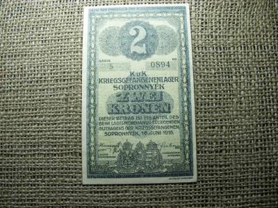 Sopronnyék 2 korona, 1916, Adamo HHP-1.5