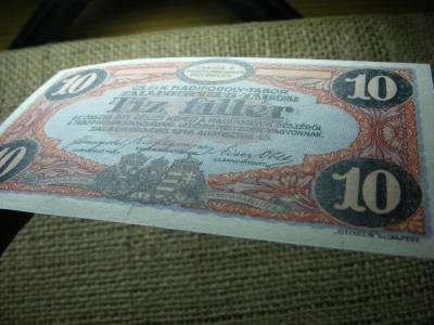 Zalaegerszeg 10 fillér bankjegy, 1916, Adamo HHZ-1.1.4