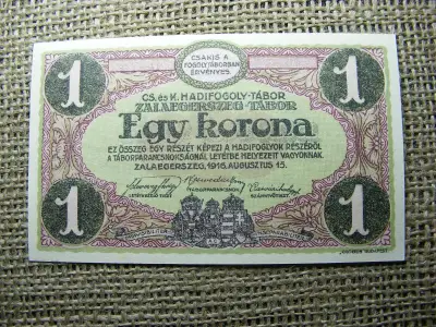 Zalaegerszeg 1 korona 1916  , Adamo HHZ-1.4.3 v