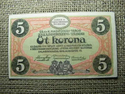 Zalaegerszeg 5 korona 1916  , Adamo HHZ-1.6