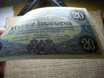 Zalaegerszeg 20 korona 1916  , Adamo HHZ-1.8.2.v